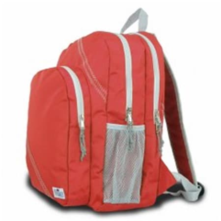 314-RG BackPack True Red With Grey Trim